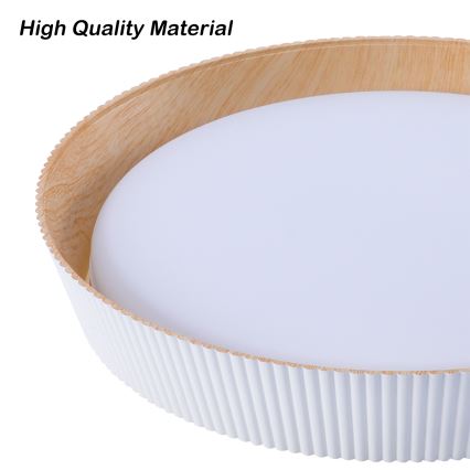 Brilagi - LED stmievateľné stropné svietidlo ORINO LED/54W/230V 3000-6000K biele, priemer 43 cm + diaľkové ovládanie