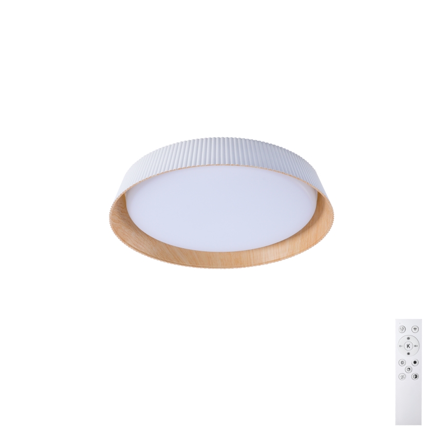 Brilagi - LED stmievateľné stropné svietidlo ORINO LED/54W/230V 3000-6000K biele, priemer 43 cm + diaľkové ovládanie