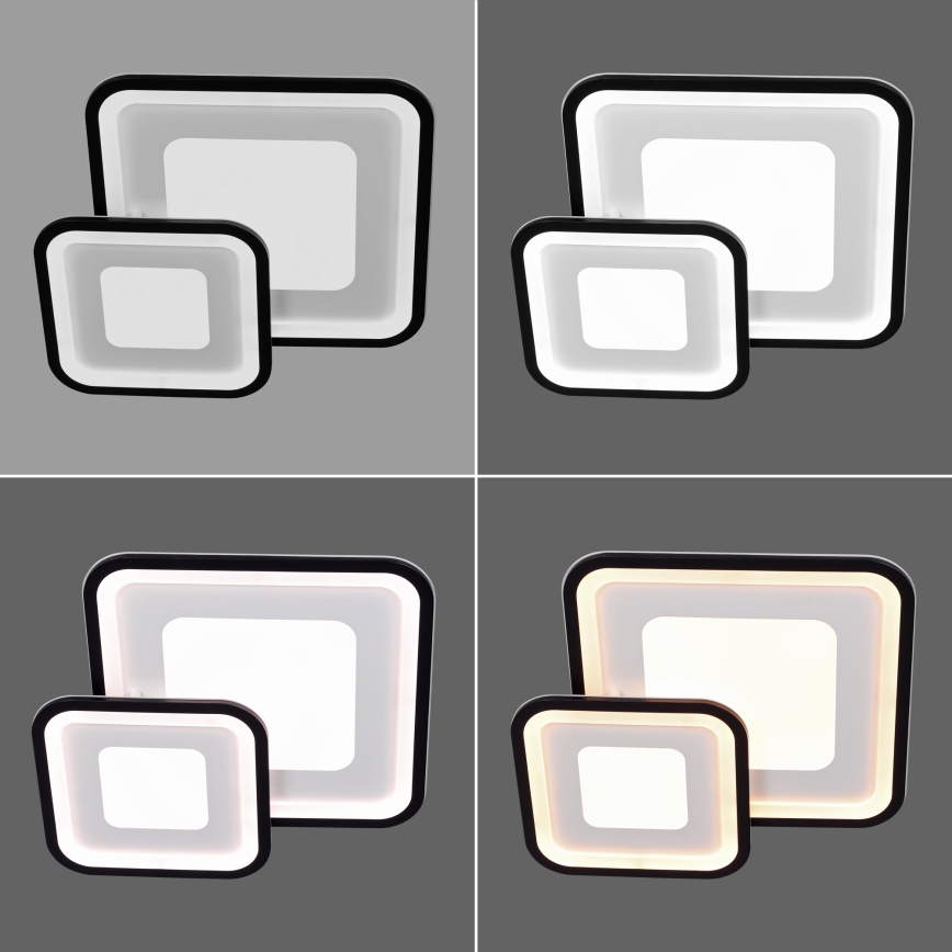 Brilagi - Stmievateľné LED stropné svietidlo TANDORA LED/49W/230V 50x50 cm 3000-6000K + diaľkové ovládanie