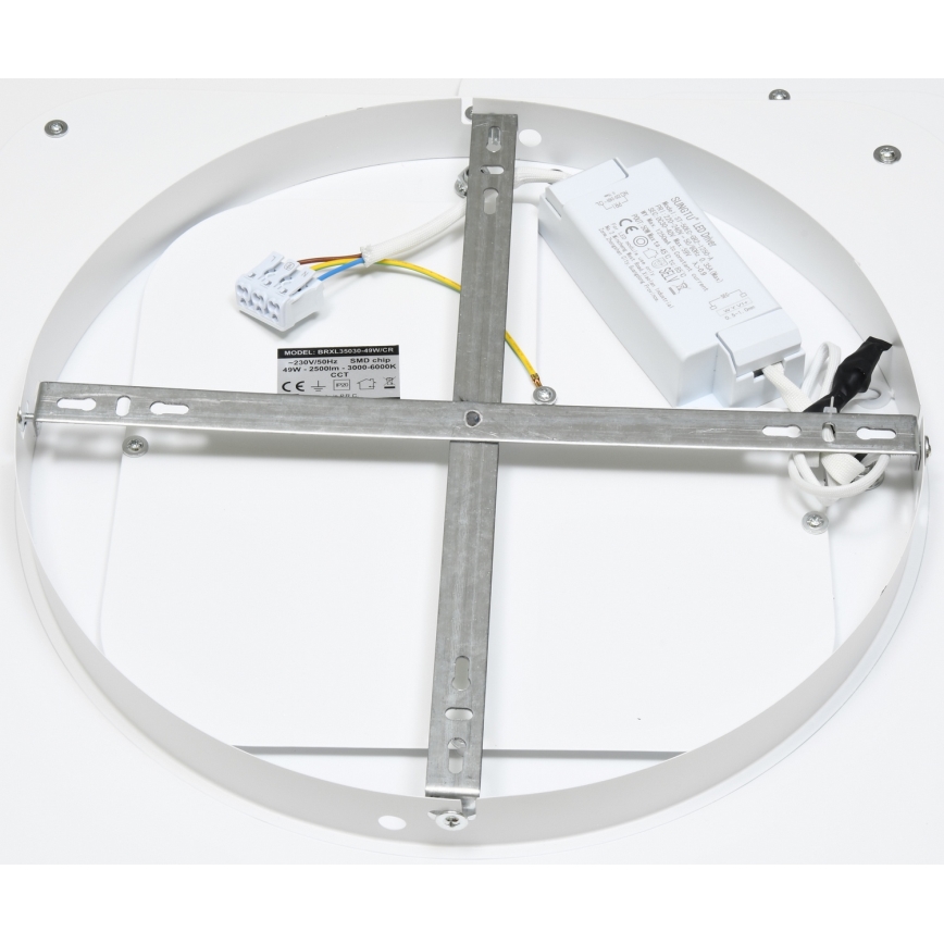 Brilagi - Stmievateľné LED stropné svietidlo TANDORA LED/49W/230V 50x50 cm 3000-6000K + diaľkové ovládanie