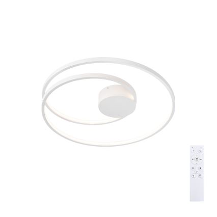 Brilagi - stmievateľné LED stropné svietidlo TWISTER LED/48W/230V 3000-6000K priemer 50 cm biela + diaľkové ovládanie