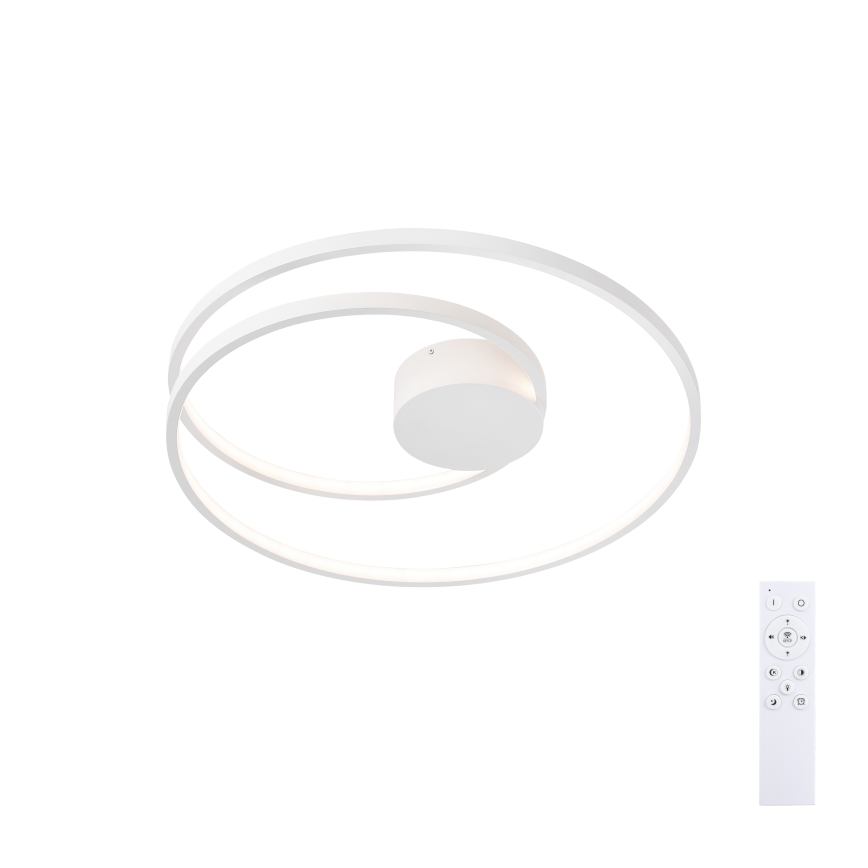 Brilagi - stmievateľné LED stropné svietidlo TWISTER LED/48W/230V 3000-6000K priemer 50 cm biela + diaľkové ovládanie