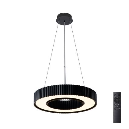 Brilagi - stmievateľný LED luster na lane LUMIX LED/48W/230V 3000-6000K čierny, priemer 50 cm + diaľkové ovládanie