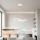 Brilagi - stmievateľný LED luster na lane INFINITY LED/55W/230V 3000-6000K 50x50 cm biela + diaľkové ovládanie
