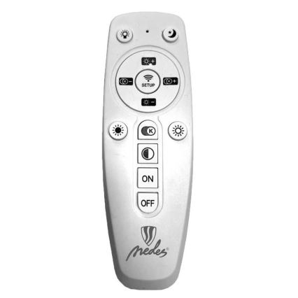 Brilagi - LED stmievateľný luster na lane CIRCLE LED/55W/230V 3000-6500K pr. 80 cm hnedá + diaľkové ovládanie