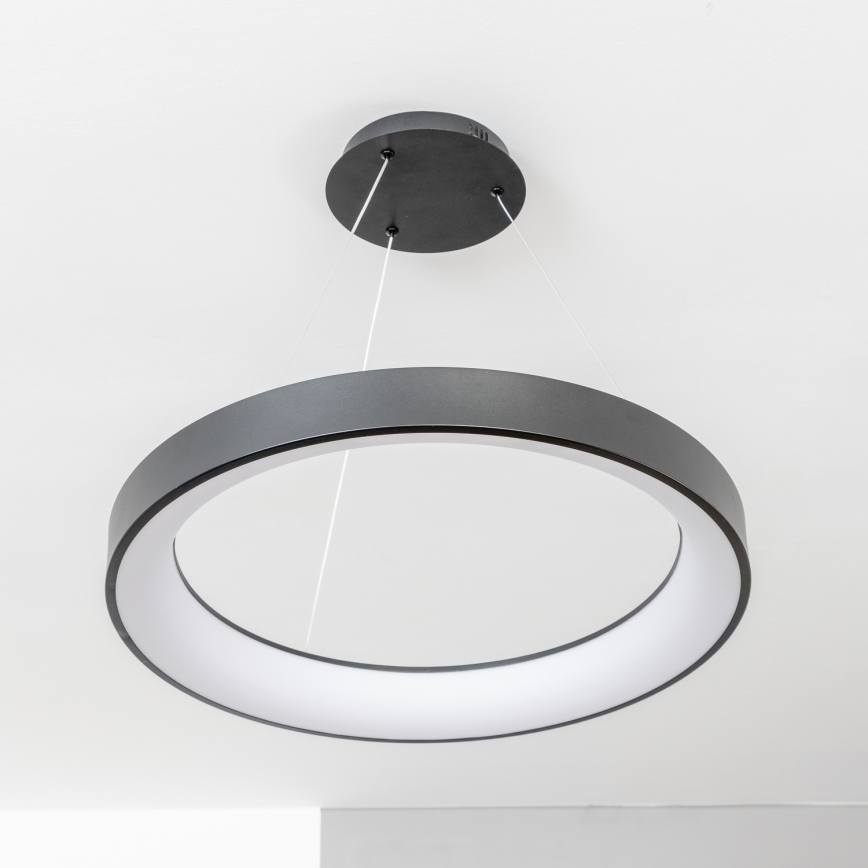 BRILAGI - LED stmievateľný luster na lanku FALCON II LED/99W/230V 3000-6500K Ø 60 cm čierna + diaľkové ovládanie