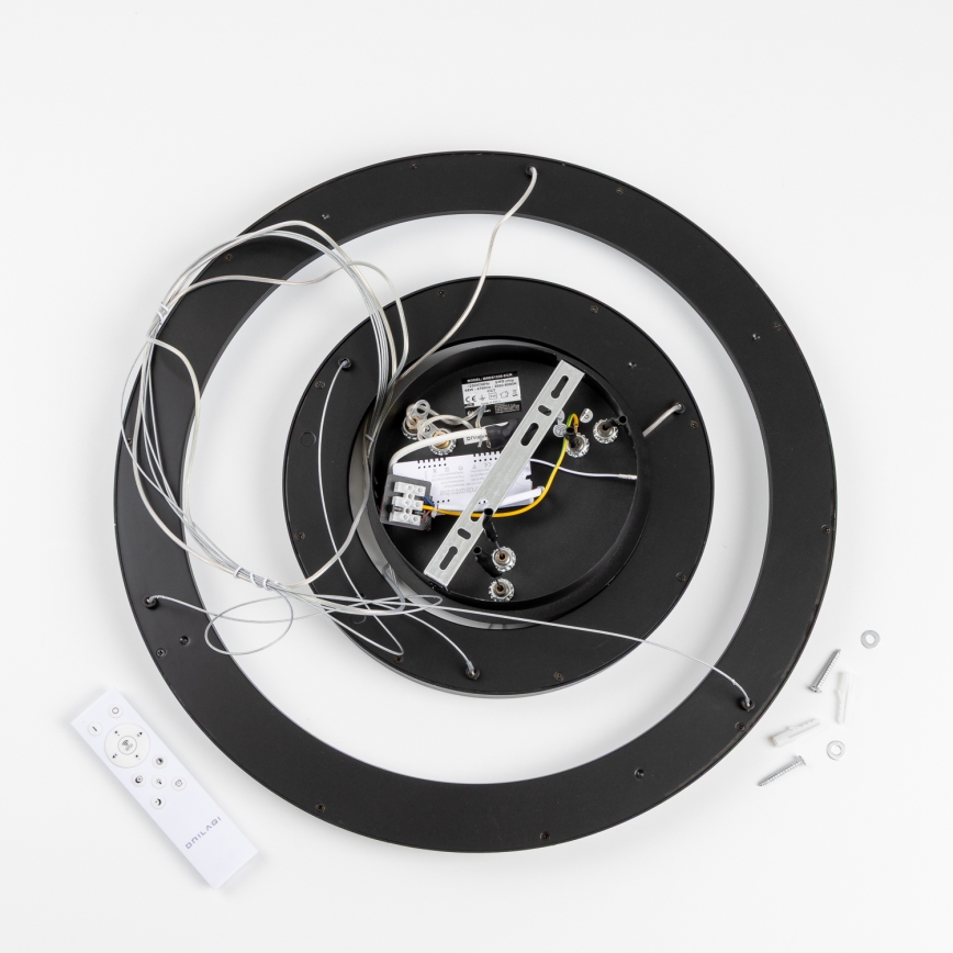 Brilagi - LED stmievateľný luster na lanku FALCON SLIM LED/68W/230V 3000-6500K pr. 50 cm čierna + diaľkové ovládanie