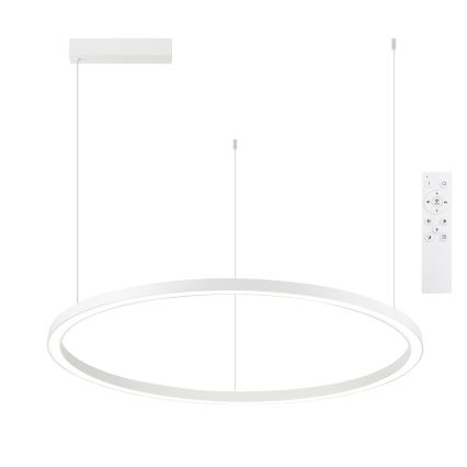 Brilagi - LED luster PORTOFINO na lane, stmievateľný, LED/60W/230V 3000-6000K pr. 80 cm biela + diaľkové ovládanie