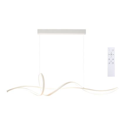 Brilagi - SIGNATURE LED stmievateľný luster na lanku LED/55W/230V 3000-6000K 120x23 cm biela + diaľkové ovládanie