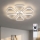 Brilagi - stmievateľný LED stropný ventilátor, 38 W, 230 V, 3000–6500 K, priemer 76 cm, biely + diaľkové ovládanie