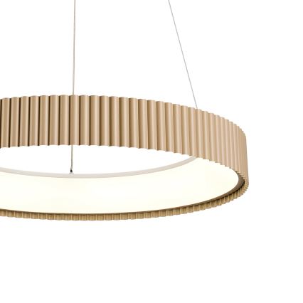 Brilagi - LED stmievateľný luster na lanku FALCON MODERN LED/30W/230V 3000-6500K 40 cm béžový + diaľkové ovládanie