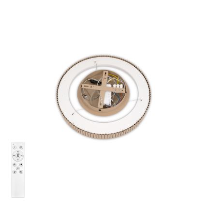 Brilagi - LED stmievateľný luster na lanku FALCON MODERN LED/30W/230V 3000-6500K 40 cm béžový + diaľkové ovládanie