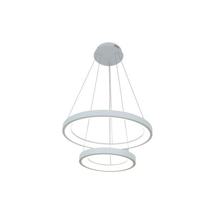 Brilagi - LED stmievateľný luster na lanku FALCON SLIM LED/68W/230V 3000-6500K pr. 50 cm biela + diaľkové ovládanie