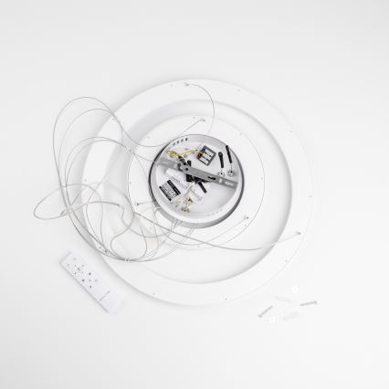 Brilagi - LED stmievateľný luster na lanku FALCON SLIM LED/68W/230V 3000-6500K pr. 50 cm biela + diaľkové ovládanie