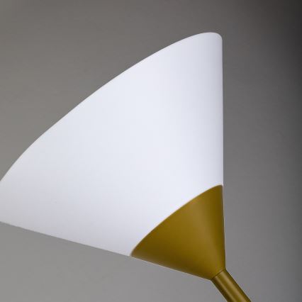 Brilagi - Stojacia lampa ARIANA 1xE27/100W/230V + 1xE14/25W zlatá