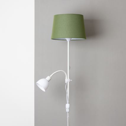 Brilagi - Stojacia lampa CERIA 1xE27/100W/230V + 1xE14/25W biela/zelená