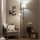 Brilagi - Stojacia lampa CERIA 1xE27/100W/230V + 1xE14/25W čierna/šedá