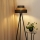 Brilagi - Stojacia lampa DAKOTA LUNETA 1xE27/15W/230V čierna/béžová