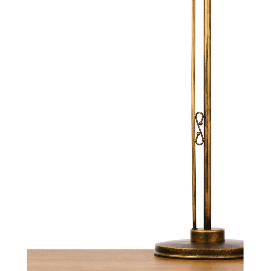 BRILAGI - Stojacia lampa MOLLERO 1xE27/15W/230V bronz/patina