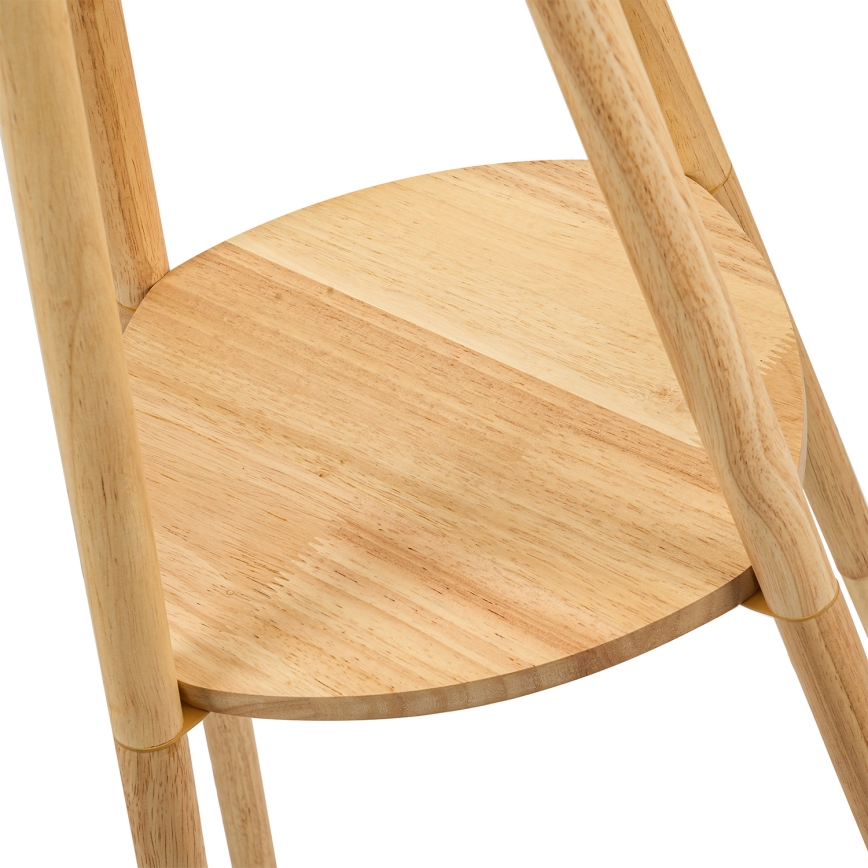 Brilagi - Stojacia lampa NORDIC WAVE 1xE27/15W/230V kaučukovník/ľan