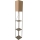 Brilagi - Stojacia lampa s policami GRADUS 1xE27/40W/230V 150 cm šedá/béžová