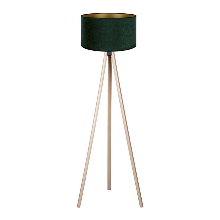 Brilagi - Stojacia lampa VELVET 1xE27/60W/230V béžová/zelená