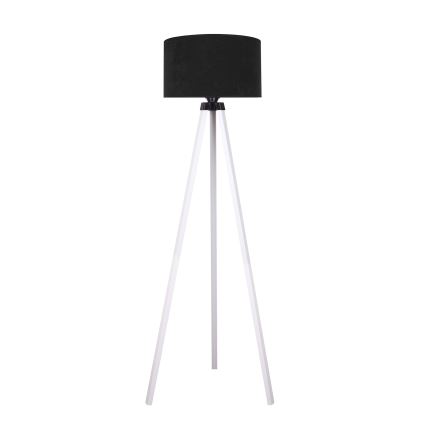 Brilagi - Stojacia lampa VELVET 1xE27/60W/230V biela/čierna