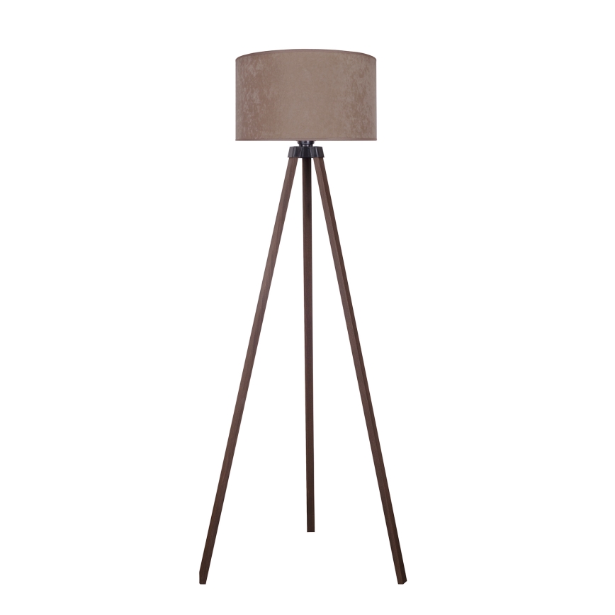 Brilagi - Stojacia lampa VELVET 1xE27/60W/230V hnedá/béžová