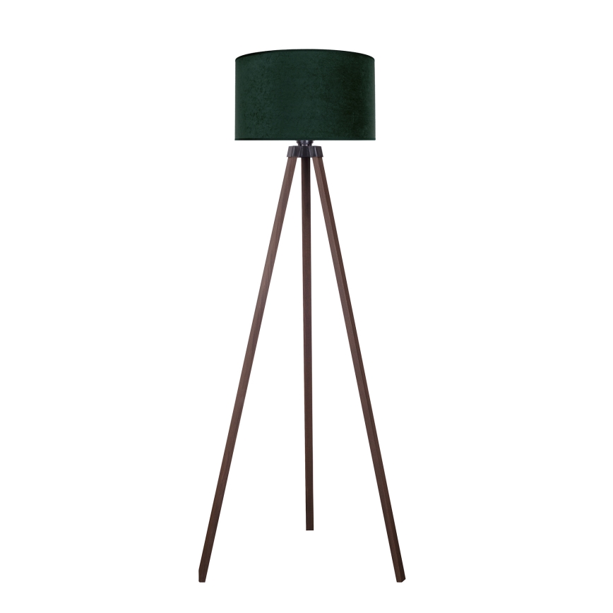 Brilagi - Stojacia lampa VELVET 1xE27/60W/230V hnedá/zelená
