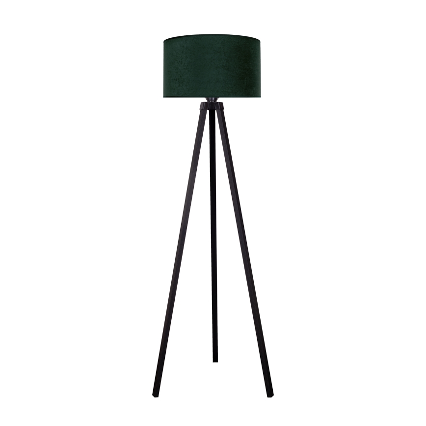 Brilagi - Stojacia lampa VELVET 1xE27/60W/230V wenge/zelená