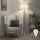 Brilagi - Stojacia LED lampa CERIA 1xE27/60W/230V pr. 45 cm lesklý chróm/béžová