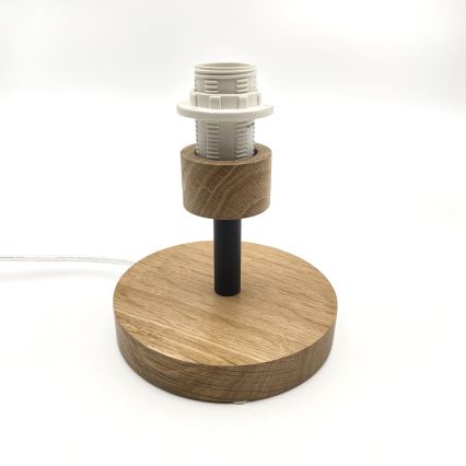 Brilagi - Stolná lampa ANTHONY 1xE27/60W/230V dub/béžová