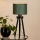 Brilagi - Stolná lampa BOSTON ROLLER 1xE27/15W/230V slama zelená/zlatá