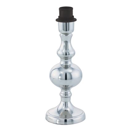 BRILAGI - Stolná lampa CERIA 1xE27/60W/230V priemer 25 cm lesklý chróm/šedá