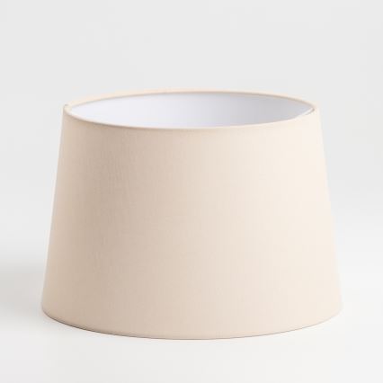 Brilagi - Stolná lampa CERIA 1xE27/60W/230V Ø 30 cm lesklý chróm/béžová