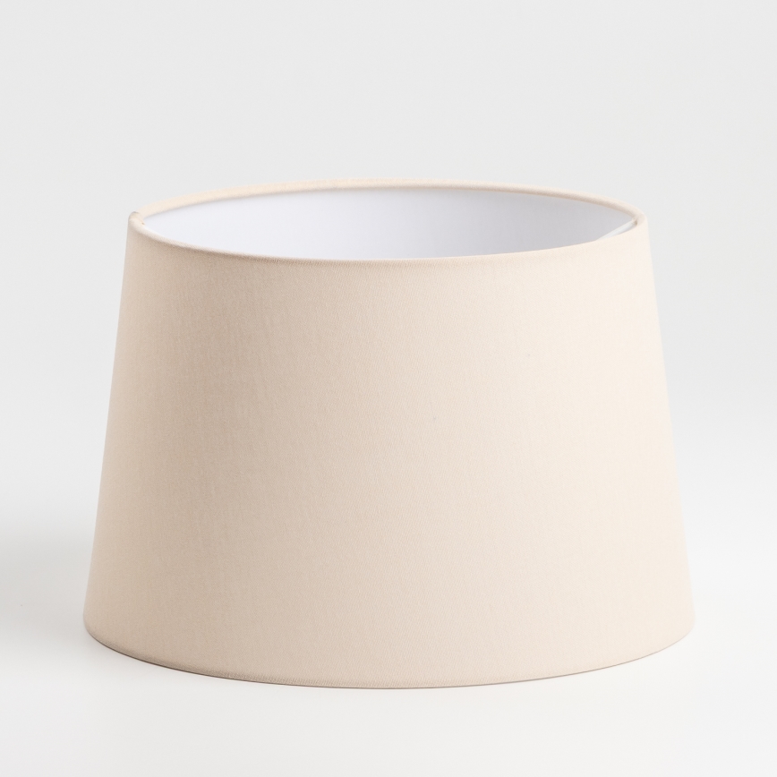 Brilagi - Stolná lampa CERIA 1xE27/60W/230V Ø 30 cm lesklý chróm/béžová