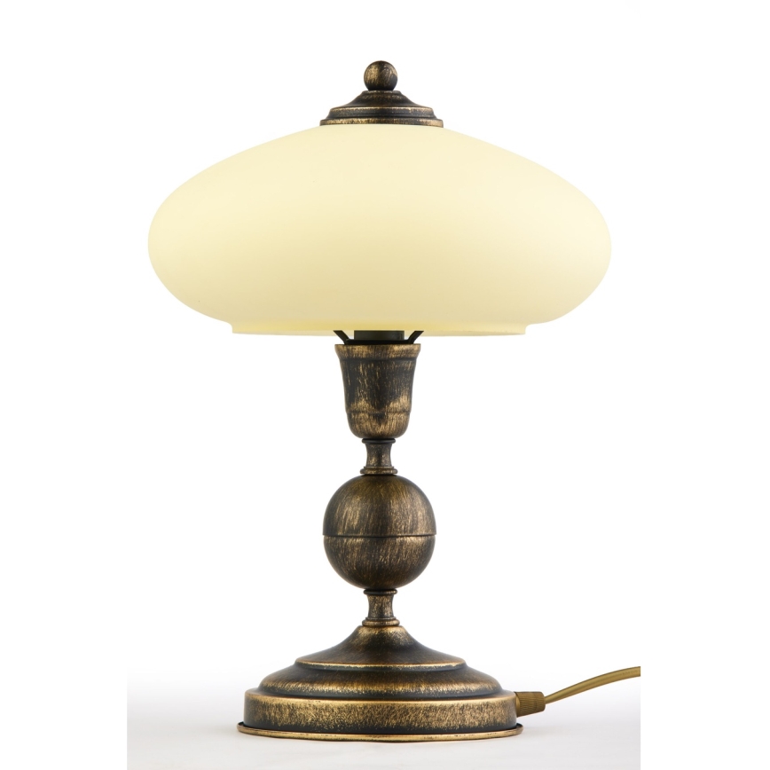 BRILAGI - Stolná lampa MOLLERO 1xE14/11W/230V bronz/patina