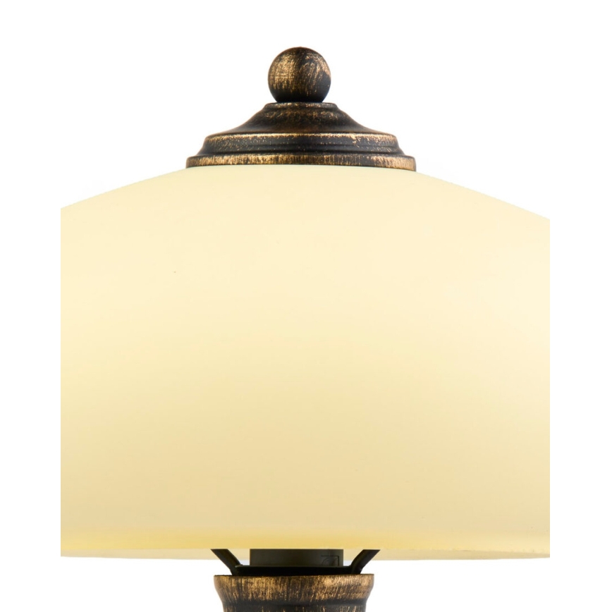 BRILAGI - Stolná lampa MOLLERO 1xE14/11W/230V bronz/patina
