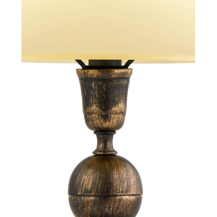 BRILAGI - Stolná lampa MOLLERO 1xE14/11W/230V bronz/patina