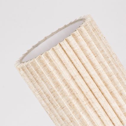 Brilagi - Stolná lampa NORDIC WAVE 1xE27/15W/230V ľan/čierna