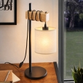 BRILAGI - Stolná lampa NUBILA 1xE27/40W/230V hnedá/čierna/krémová