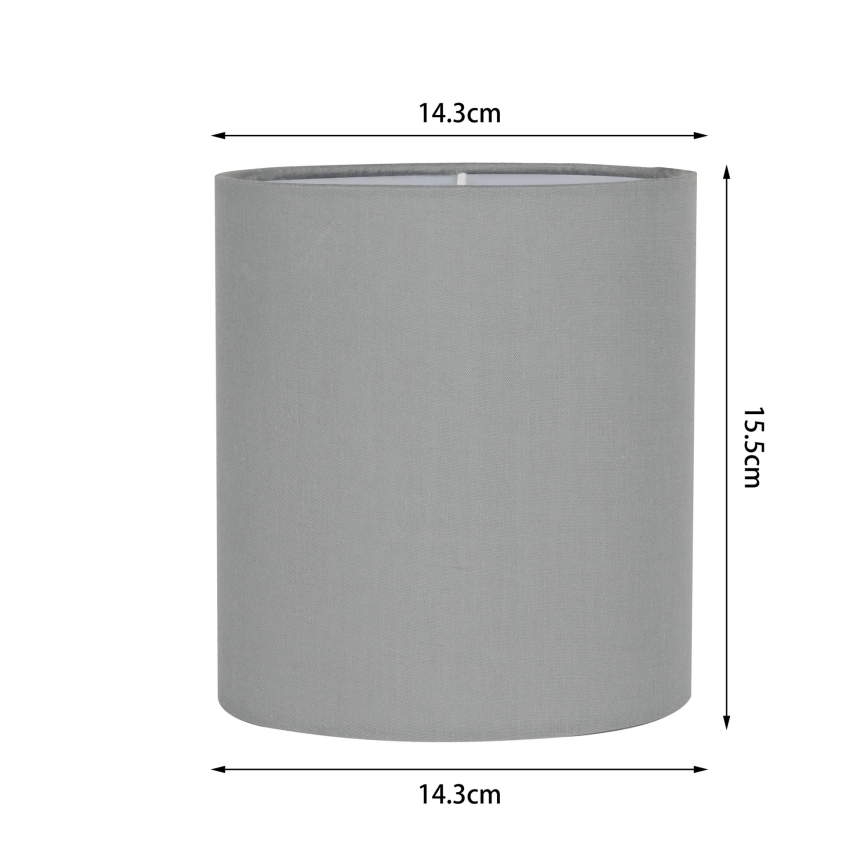 Brilagi - Stolná lampa NUBILA WOOD 1xE27/25W/230V dub/čierna/svetlosivá