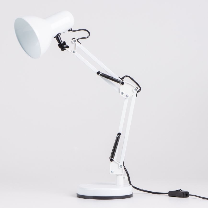 Brilagi - Stolná lampa ROMERO 1xE27/60W/230V biela