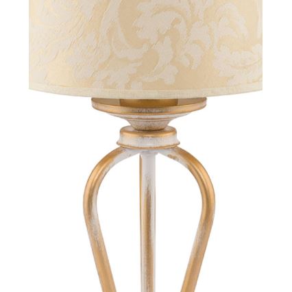 BRILAGI - Stolná lampa SONIA 1xE27/15W/230V krémová/patina