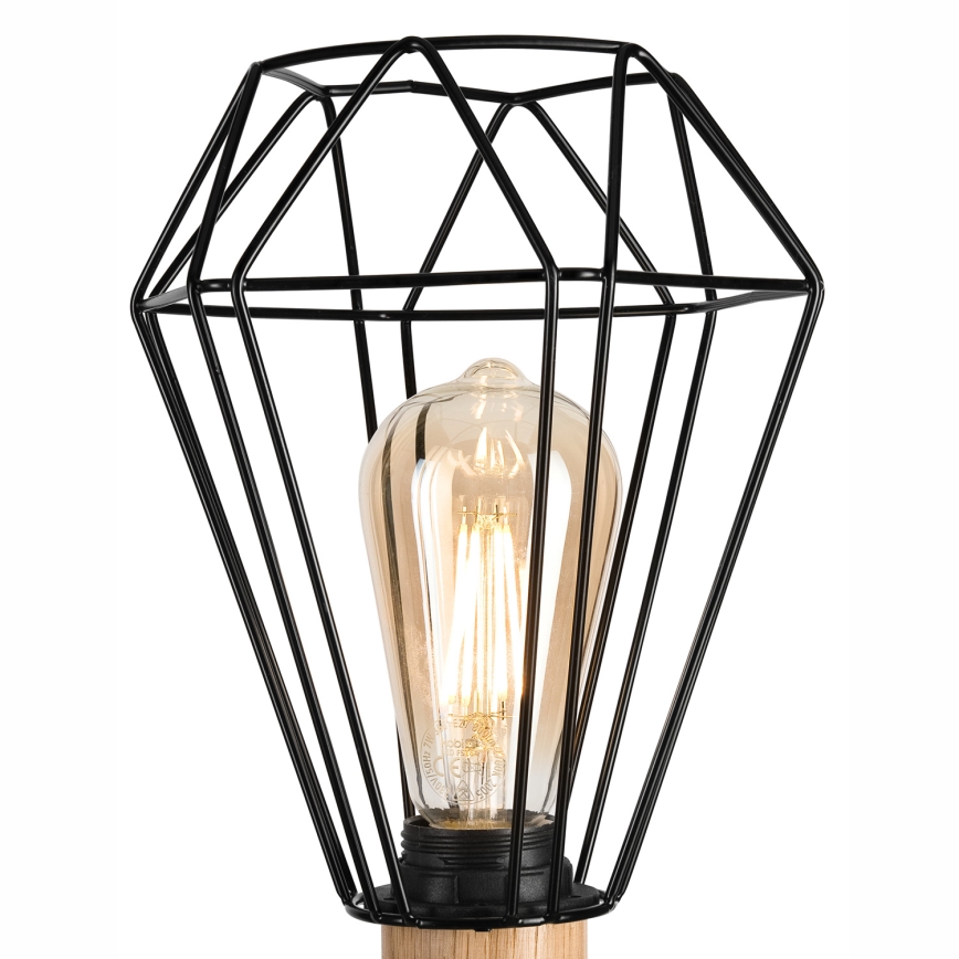 Brilagi - Stolná lampa WOODY BASKET 1xE27/60W/230V dub
