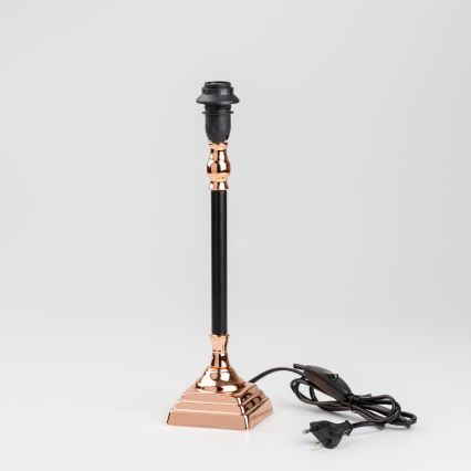 BRILAGI - Stolová lampa CERIA 1xE14/40W/230V pr. 20,5cm čierna/medená/šedá