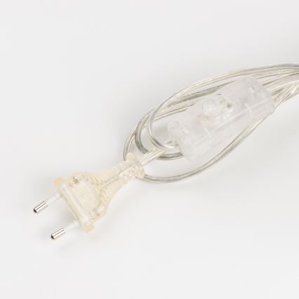 Brilagi - Stolová lampa CERIA 1xE27/60W/230V, priemer 25 cm, lesklý chróm/zelená