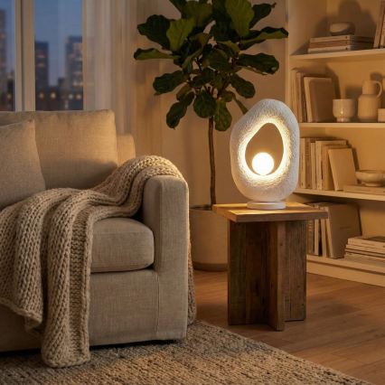 Brilagi - Stolová lampa WABI SABI 1xG9/8W/230V biela