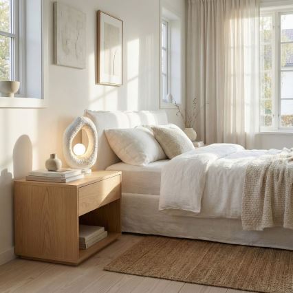 Brilagi - Stolová lampa WABI SABI 1xG9/8W/230V biela