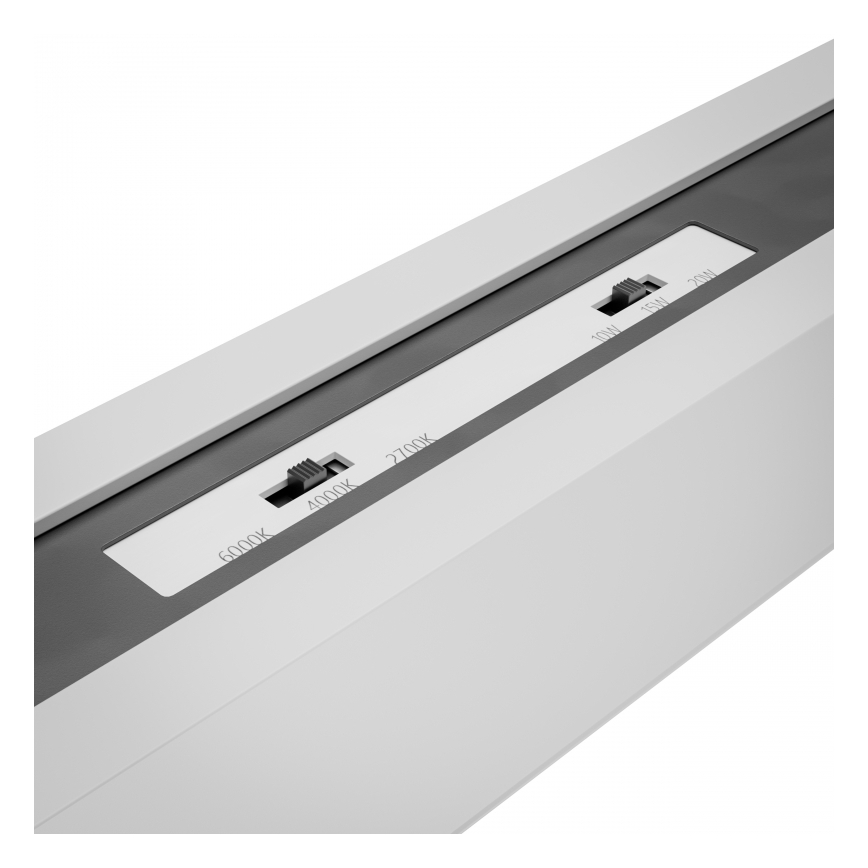 Brilagi - LED stropné prisadené svietidlo FULLDAY LED/10/15/20W/230V 2700/4000/6000K 60 cm UGR19 biela